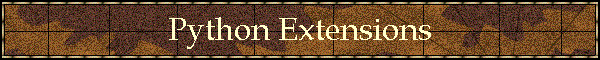 Python Extensions